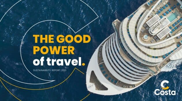 Costa Cruises presenteert duurzaamheidsverslag
