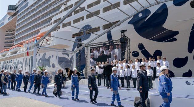 MSC Cruises en Chantiers De l’Atlantique: oplevering MSC Euribia