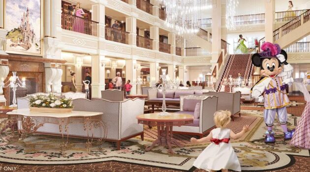 Disneyland Paris maakt openingsdatum getransformeerd Disneyland Hotel bekend