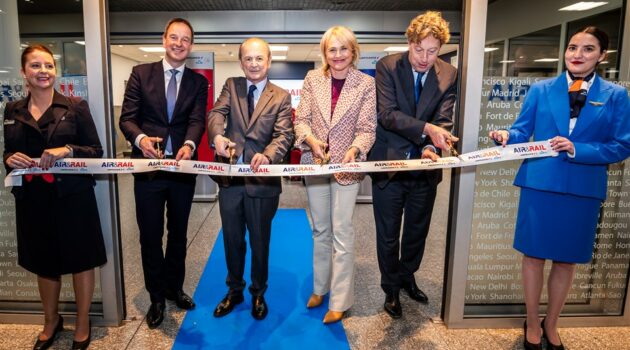 Inauguration du Terminal Air&Rail Air France et KLM entièrement rénové de Bruxelles-Midi