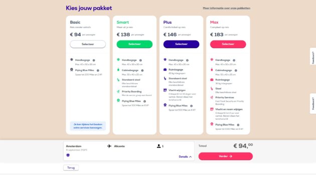 Transavia lance un nouveau forfait ‘Smart’