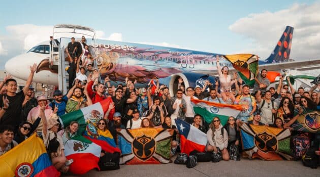 Brussels Airlines transporte 25.000 festivaliers de Tomorrowland