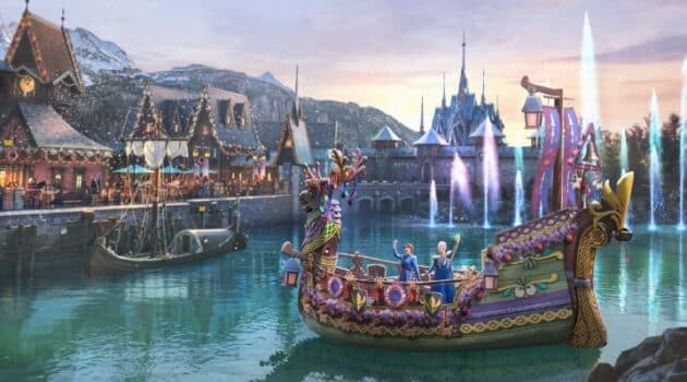 Voor het eerst Kerst in World of Frozen: zo viert Disneyland Paris de feestdagen