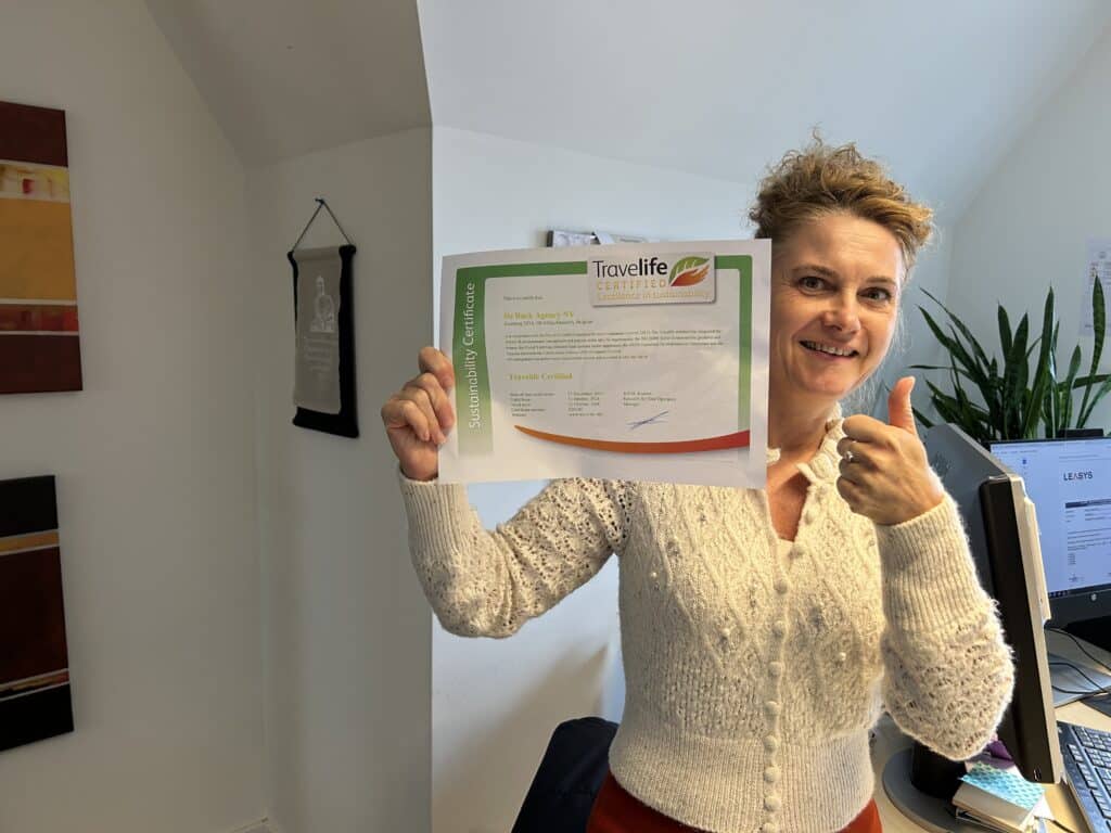 Le certificat Travelife Certified renouvelé de De Buck Agency
