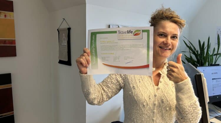 Le certificat Travelife Certified renouvelé de De Buck Agency